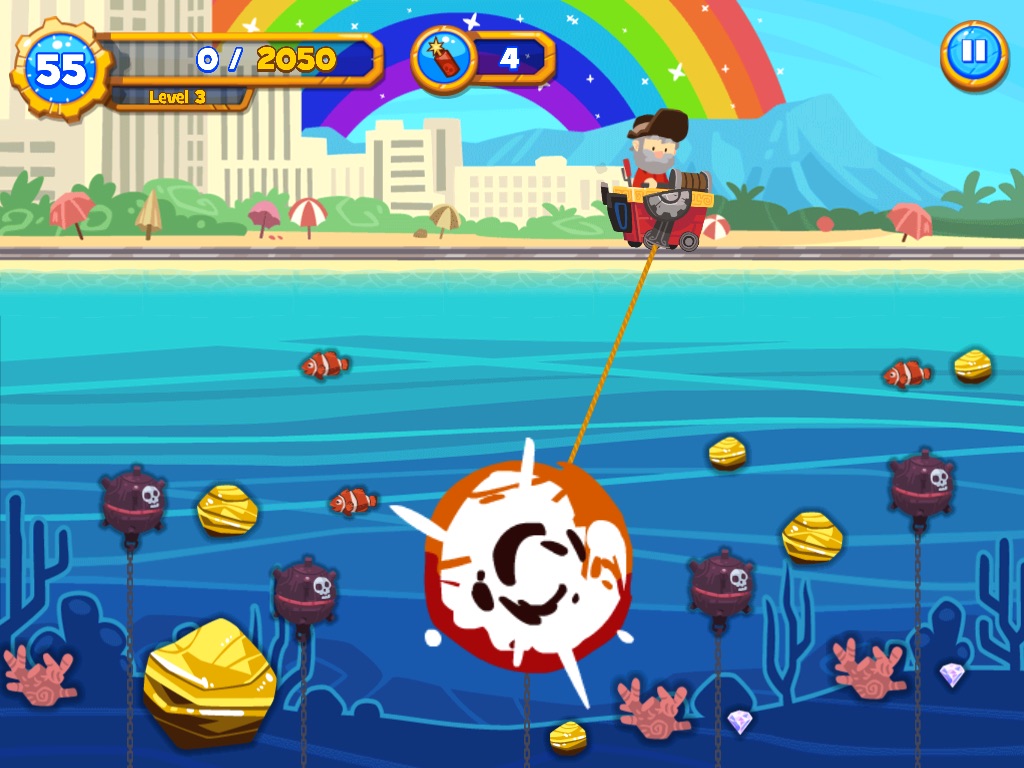 Gold Miner Go! HD screenshot 4