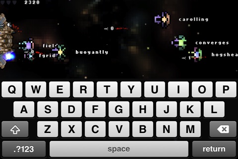 ControlShift - Retro Space Action Typing Game screenshot 3