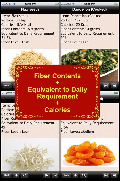 High Fiber Food List