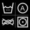 Laundry Tags is the best way to organize your laundry and find out the meaning of common fabric care symbols