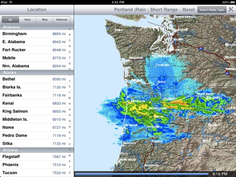 Rain Radar USA HD screenshot 3