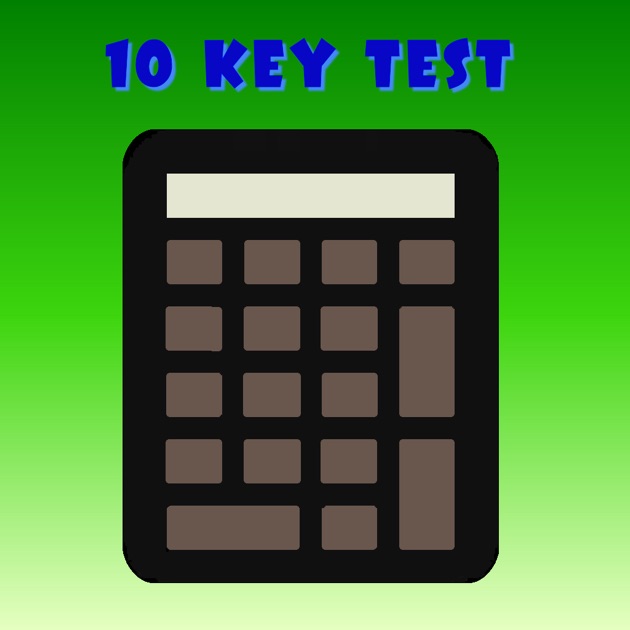 10 Key Test on the App Store