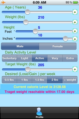 Calorie_7 screenshot 2