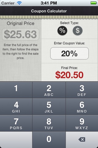 ThriftyCalc - The Money Saving Calculator screenshot 4