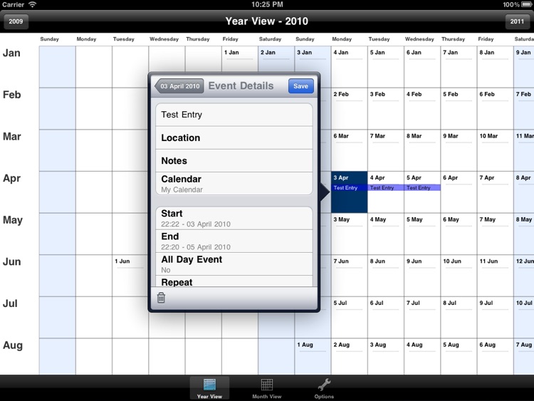 Year Planner