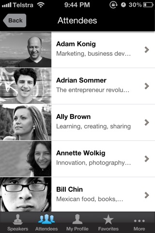 TEDxMelbourne 2012 screenshot 2