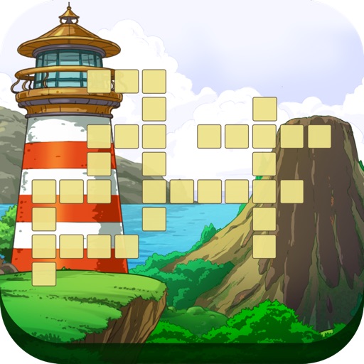 Island Crossword Puzzle Fun iOS App