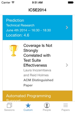 Confero screenshot 3