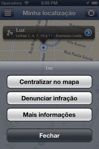 São Paulo Public Transportation Guide - Subway, Train and Bus screenshot 2