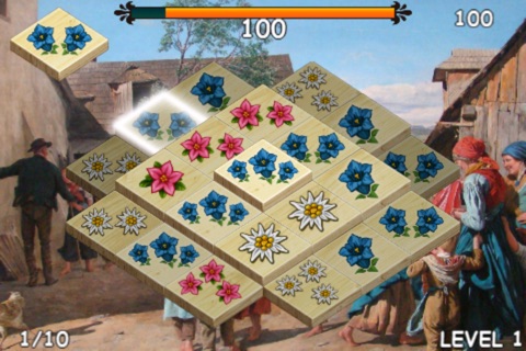 Mahjong: Alpine story HD screenshot 3