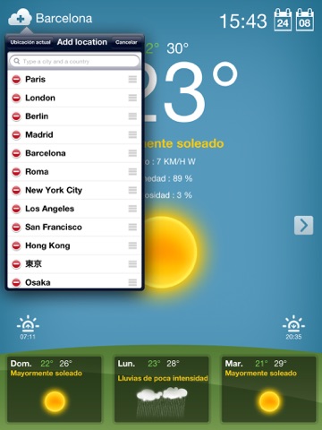 Weather for iPad screenshot 4