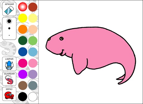 Aquarium Coloring for Kids Lite ~Ocean Life~ screenshot 2