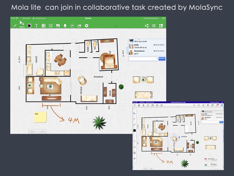 Mola lite－Collaboration ! Simplified and free version of MolaSync