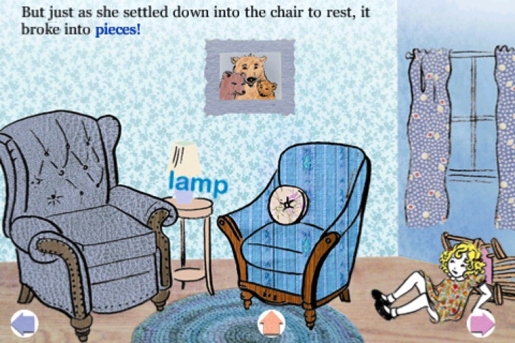 Goldilocks and the Three Bears - Children's Classic Stories by KwiqApps screenshot-4