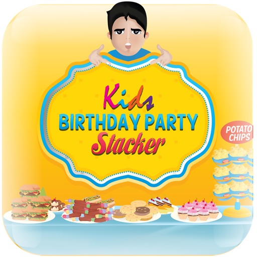 A Kids Birthday Party Food Stacker : Junk Food icon