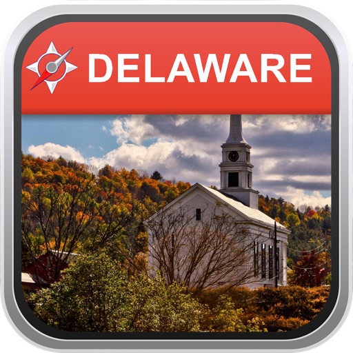 Offline Map Delaware, USA: City Navigator Maps icon