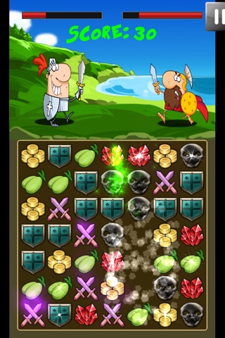 Gems & Swords - Match 3 Free screenshot 2