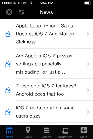 GUIDE 360 for iOS 7 & iPhone 5s Users - Guide, Tips & Tricks Videos, News ALL in ONE! screenshot 3