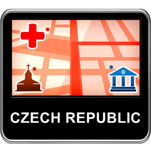 Czech Republic Vector Map - Travel Monster icon