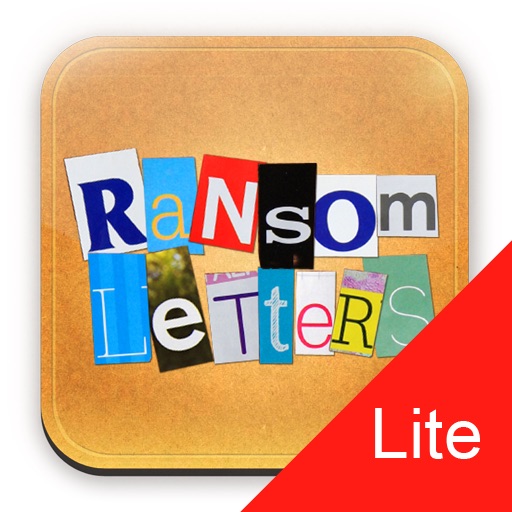 Ransom Letters Word Game Lite Icon