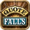 Quotefalls is a classic word game where your goal is to construct a quotation by selecting from available letters in the vertical columns