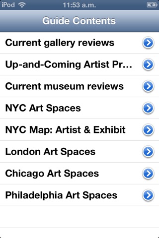 Junto Art Gallery Guide screenshot 2
