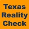 The Texas Reality Check app for iPhone