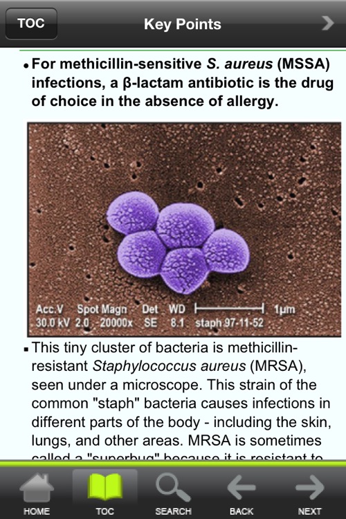 MRSA eGUIDELINE screenshot-3