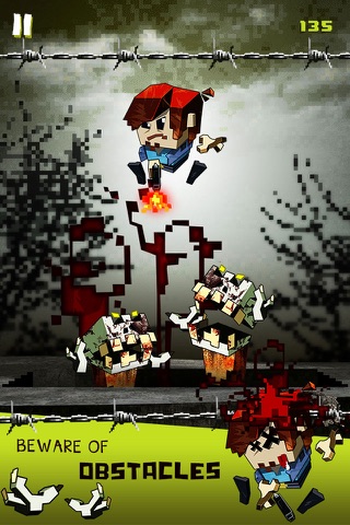 Zombie Up - Retro Shooter Combat screenshot 2