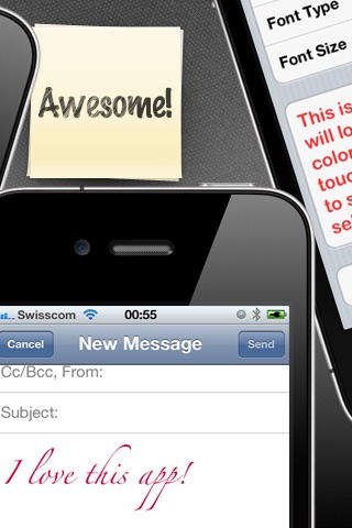 Fancy Mail - Enhance Mail with Fonts and Colors screenshot-3