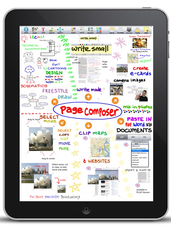 Page Composer & Note Taker for the iPad screenshot-4