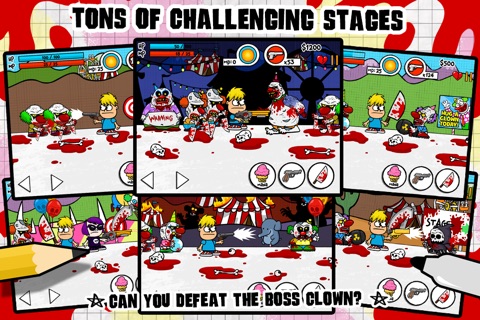A Doodle Circus Attack Of The Killer Zombie Clowns Full HD screenshot 4