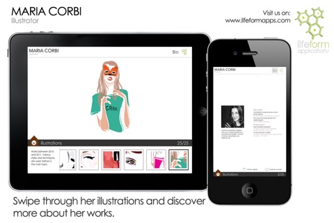 Maria Corbi Works screenshot 2