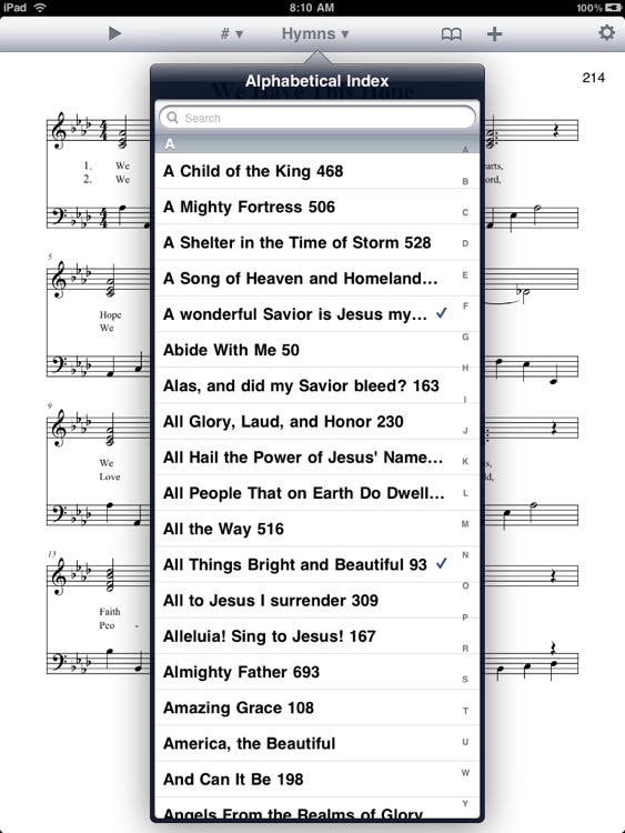 Hymnal Trinity-Baptist