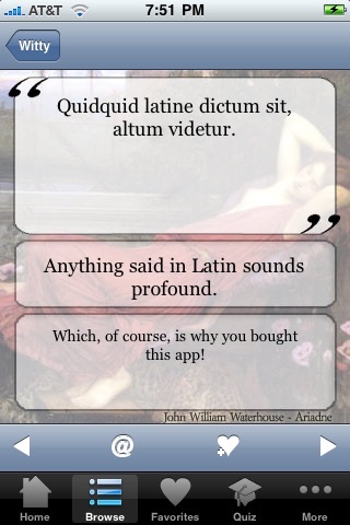 Latin Phrases, Proverbs, and Quotations screenshot 4