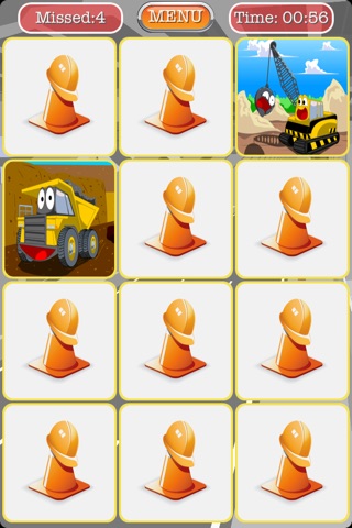 Trucks Matching - Match Game Fun For Truck and Tractor Loving Kids screenshot 3