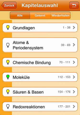 Study Chemistry – Flashcards screenshot 2