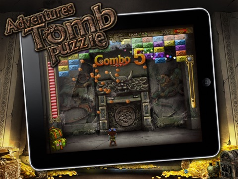 Adventures Tomb Puzzle HD Lite screenshot 2