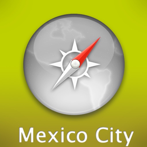 Mexico City Travel Map icon