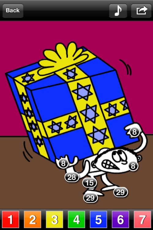 123 Color: Hanukkah Coloring Book (Now With Numbers, Letters, and Colors Spoken in 12 Languages and Dialects)