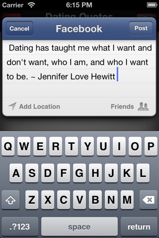 Dating Quotes !! screenshot 4