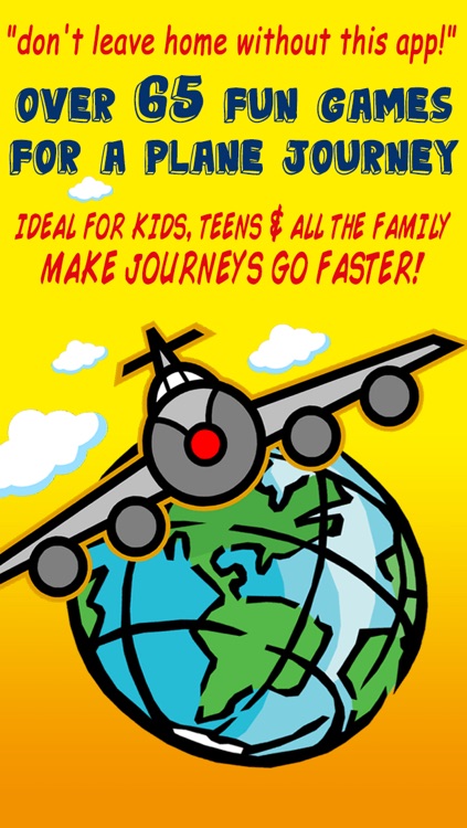 Plane Games - Fun Airplane Games for Kids, Teenagers & All The Family - make journeys go faster!