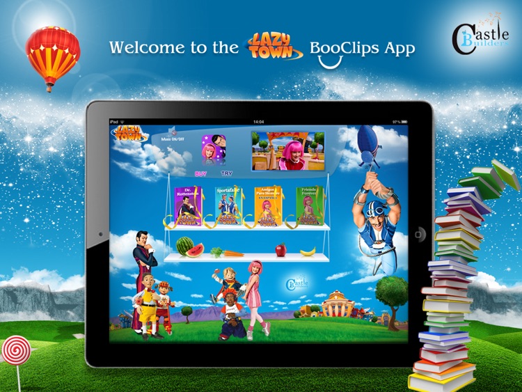 LazyTown’s Sportafake BooClip