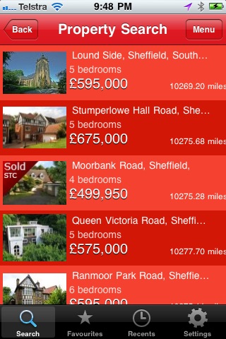 Blundells Property Search screenshot 2