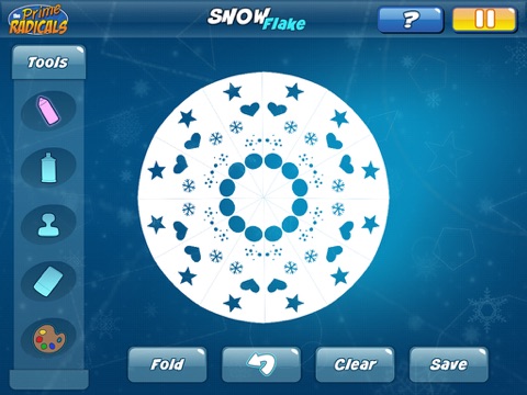 Prime Radicals: Snowflakes (tablet) screenshot 2