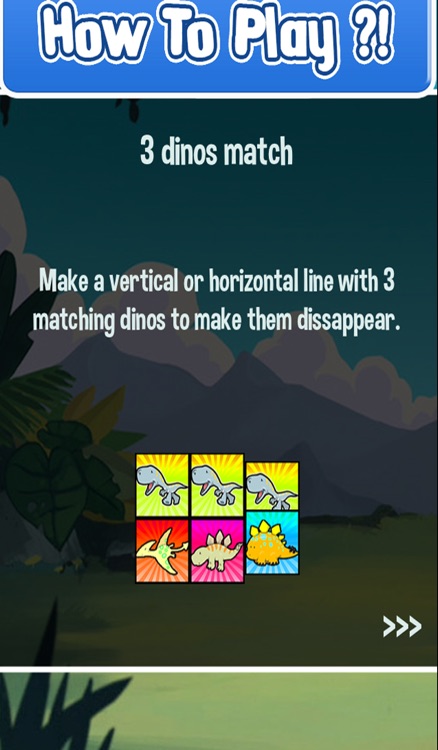 Dino Thunder Game: Match the Dinosaurs