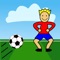 Try to get the soccer ball past the defenders and goalie, into the soccer net