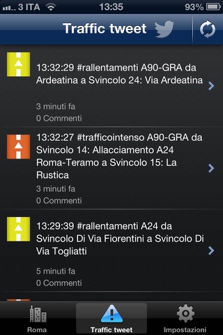 Infoblu Traffic Roma screenshot 3