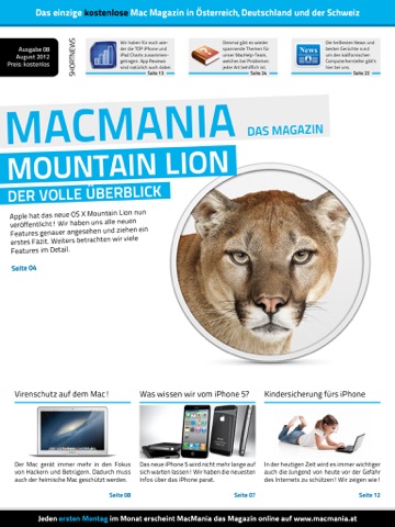 MacMania Magazin screenshot 2