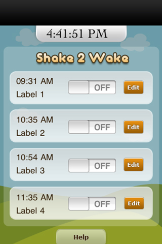 Shake2Wake Alarm screenshot 3